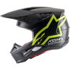Alpinestars S-M5 Compass Helmet Matt Black Yellow Flo Size: S