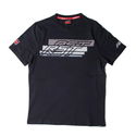 Speed Lines II Mens T-Shirt Black White