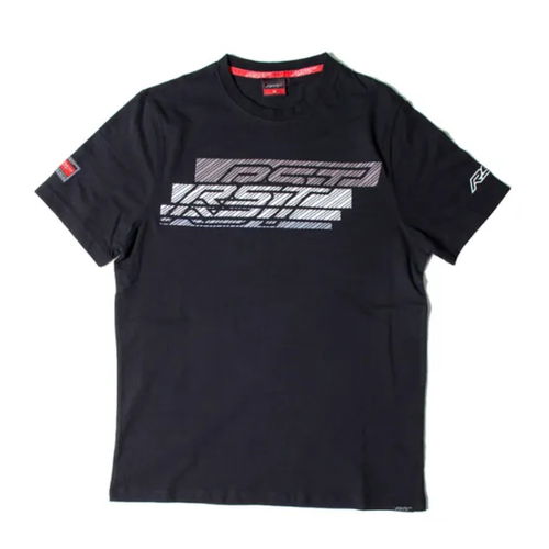 RST Speed Lines II Mens T-Shirt Black White
