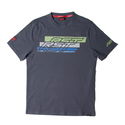 Speed Lines II Mens T-Shirt Steel Green
