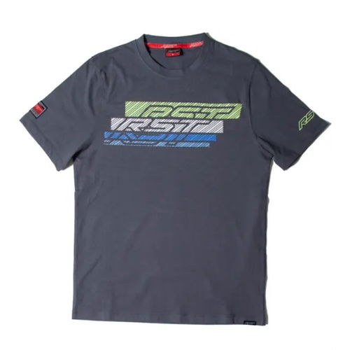 RST Speed Lines II Mens T-Shirt Steel Green