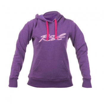 RST Script Ladies Hoodie Berry Pink