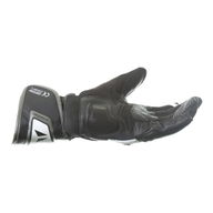 Carbon D1 Long Gloves Black White Anthracite