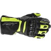 RST RST Rallye CE Mens Waterproof Gloves Black Flo Yellow - Thumbnail 1