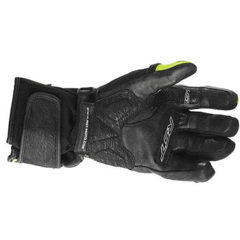 RST RST Rallye CE Mens Waterproof Gloves Black Flo Yellow