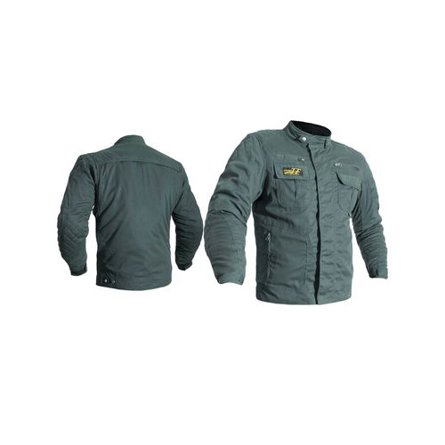 RST Classic TT Wax Short III CE Jacket Green