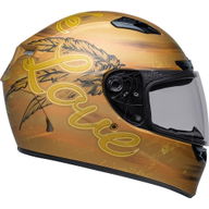 Qualifier DLX MIPS Adult Helmet Hart Luck Live Gold