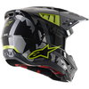 Alpinestars S-M5 Rover Helmet Anthracite Yellow Fluo Grey Ca Size: S