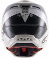Alpinestars S-M5 Rayon Helmet Matt Light Grey Black Silver Size: S