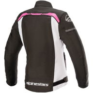 Stella T-SP S Waterproof Jacket Black White Fuchsia