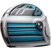 Bell Bell Bullitt DLX Helmet Barracuda White Red Blue - Thumbnail 8