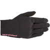 Alpinestars Reef Womens Black Fuchsia Motorcycle Gloves Back                                                                                                                                                                                                   