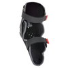 Alpinestars SX-1 V2 Black Red Motocross Knee Protectors Back                                                                                                                                                                                                   