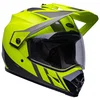 Bell Bell MX-9 Adventure Mips Helmet Dash Hi Viz Yellow Grey - Thumbnail 4