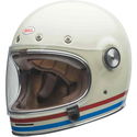 Bullitt Stripes Helmet Pearl White Oxblood Blue