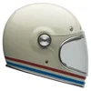 Bell Bell Bullitt Stripes Helmet Pearl White Oxblood Blue - Thumbnail 2