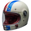 Bell Bell Bullitt Command Helmet Vintage White Oxblood Blue - Thumbnail 1