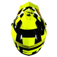 2SRS V23 RL Slick Helmet Neon Yellow Black