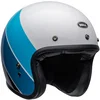 Bell Bell Custom 500 Helmet RIFF White Blue - Thumbnail 1