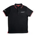 Poly Polo Mens Shirt Black