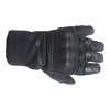 Dainese Tempest Unisex Short Black Motorcycle Gloves Back                                                                                                                                                                                                      