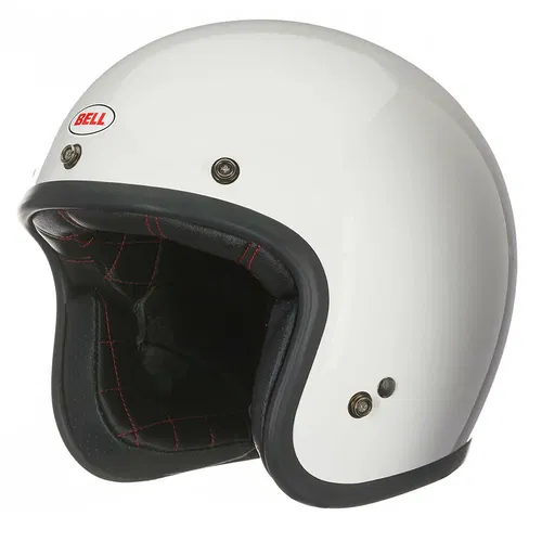 Bell Custom 500 Helmet Vintage White