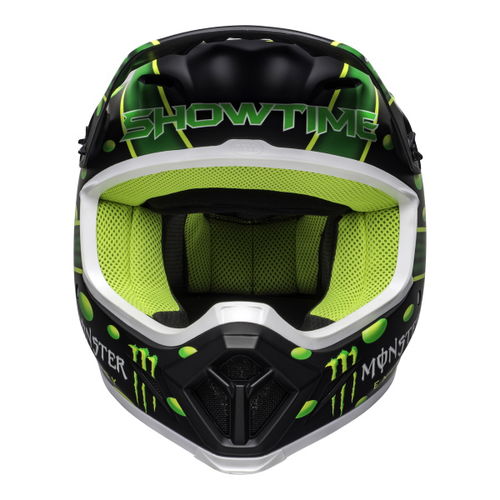 Bell MX-9 Mips Mcgrath Helmet Showtime Black Green Size: S