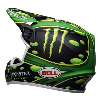 Bell MX-9 Mips Mcgrath Helmet Showtime Black Green Size: S