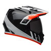 Bell MX-9 Adventure Mips Dash Helme Black White Orange Size: L