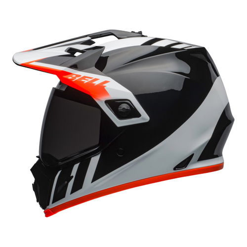 Bell MX-9 Adventure Mips Dash Helme Black White Orange Size: L