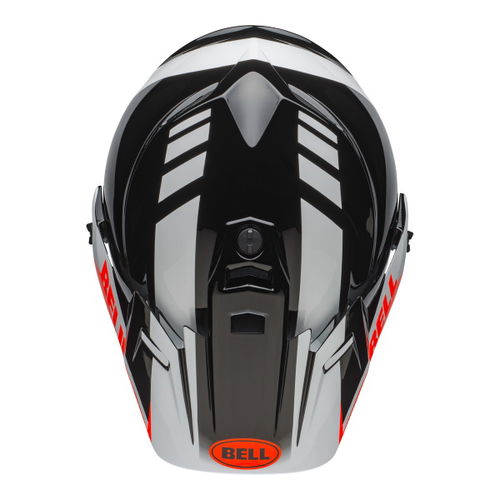 Bell MX-9 Adventure Mips Dash Helme Black White Orange Size: L