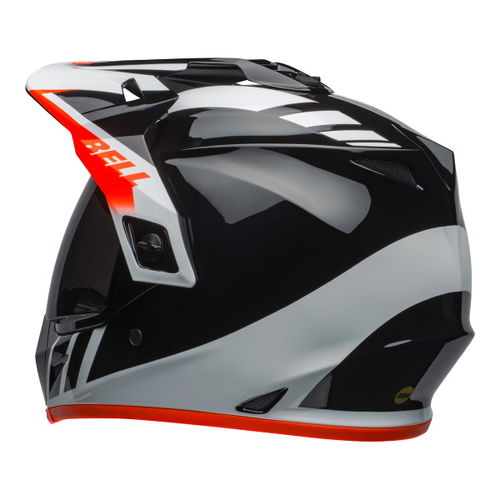 Bell MX-9 Adventure Mips Dash Helme Black White Orange Size: L