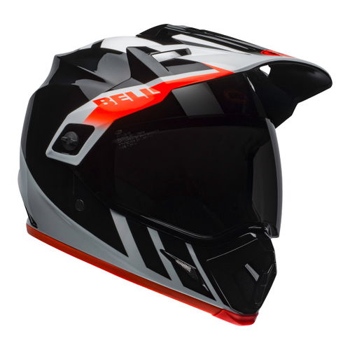 Bell MX-9 Adventure Mips Dash Helme Black White Orange Size: L