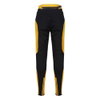MotoGirl MotoGirl Fiona Leather Pants Yellow - Thumbnail 3