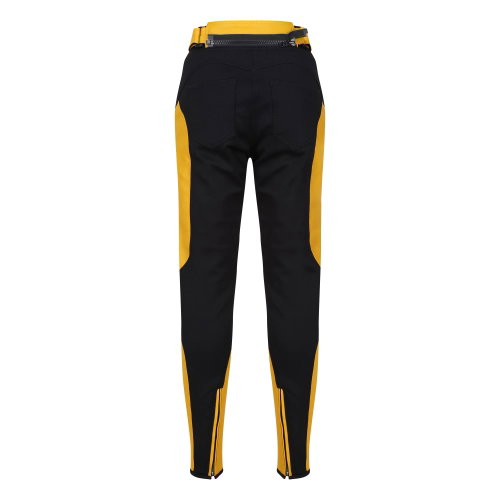 MotoGirl MotoGirl Fiona Leather Pants Yellow