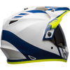 Bell MX-9 Adventure Mips Dash Helme White Blue Hi Viz Size: S