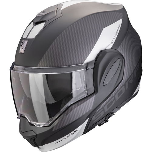 Scorpion Exo-Tech Evo Helmet Team Black Silver