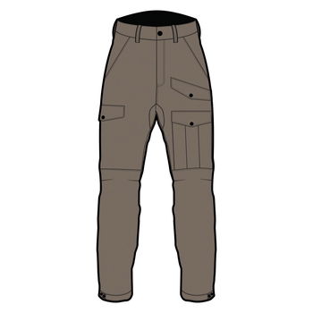 Spada Crossguard CE Waterproof Trousers Walnut