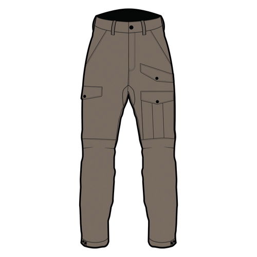 Spada Crossguard CE Waterproof Trousers Walnut