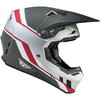 Fly Fly Formula CC Driver Helmet Silver Red White - Thumbnail 3
