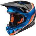Formula CC Driver Helmet Blue Orange Black
