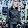 Spada Spada Wax Lancer CE Ladies Waterproof Coat Black - Thumbnail 6