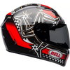 Bell Bell Qualifier DLX Mips Helmet IOM 20 Red Black White - Thumbnail 2