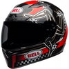 Bell Bell Qualifier DLX Mips Helmet IOM 20 Red Black White - Thumbnail 1