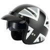 Vcan Vcan V537 Helmet Black Jack - Thumbnail 1