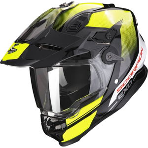 Scorpion ADF-9000 Trail Helmet Black Yellow