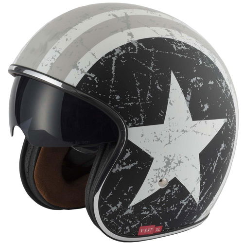 Vcan V537 Rebel Star Helmet