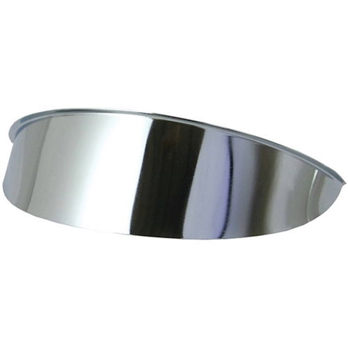 Bike It Chrome Headlight 5 3/4in Visor