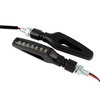 Bike It LED Pulsar Indicators Black Black