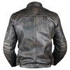 Frank Thomas Frank Thomas Caf&eacute; Racer 82 Mens Jacket Black - Thumbnail 3